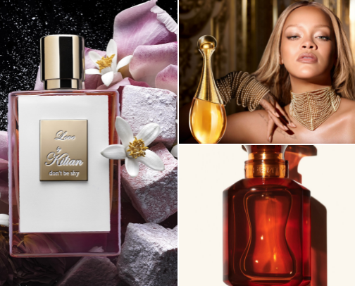 The Perfumes Behind Rihanna’s “She Smells Like Heaven” Reputation cover photo collage