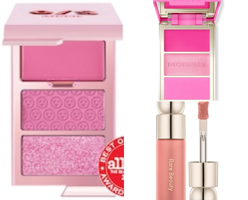 blush crush🖤 cover photo collage