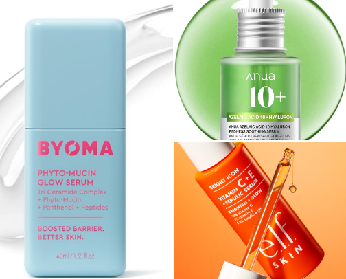 Glass Skin Skincare Products 🍹 cover photo collage