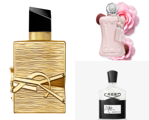 Perfumes cover photo collage