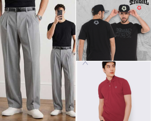 Men’s Fashion Finds cover photo collage