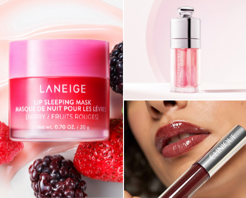 The key to the BEST lips!! cover photo collage