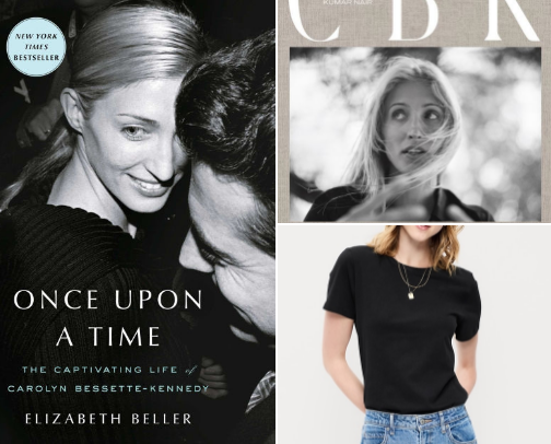How to create the styling of Carolyn Bessette Kennedy cover photo collage