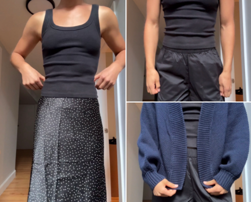 Clothes cover photo collage