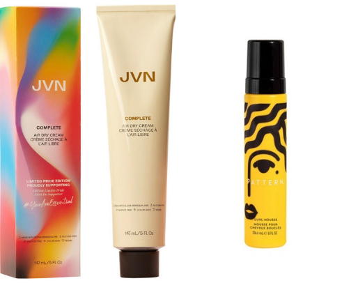 Curly hair must haves cover photo collage