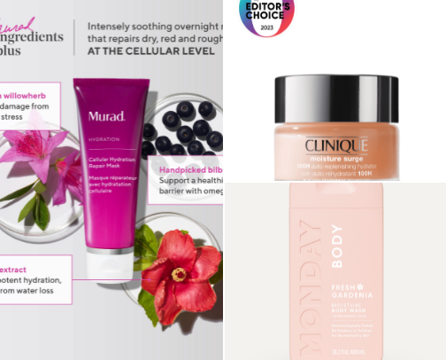 My favorite beauty recs cover photo collage
