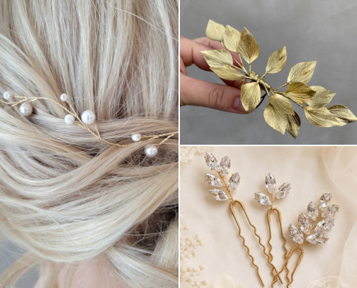 I Added These Details and My Bridal Style Went From Pretty to Breathtaking cover photo collage