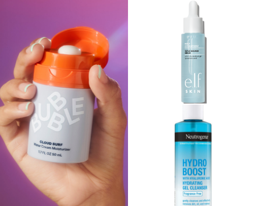 Favorite skin care recs cover photo collage