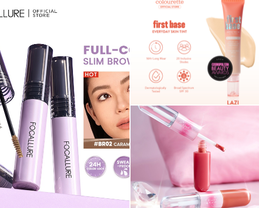 holy grail makeup recos 💄 cover photo collage