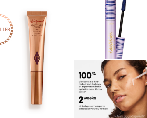 My favorite beauty recs cover photo collage