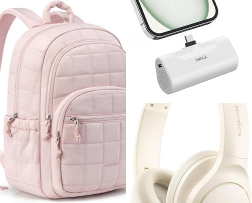 College essentials 🍎 cover photo collage