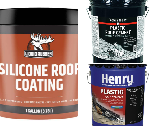 Roofing, Gutters & Exterior Maintenance Guide (Home Depot Roof Sealants, Gutter Guards & Exterior Pressure Washers Edition) cover photo collage