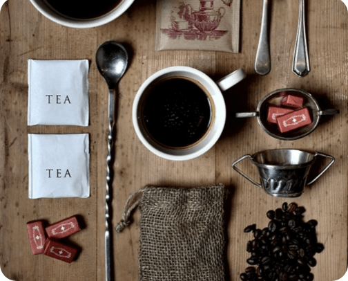 Coffee & Teas cover photo collage