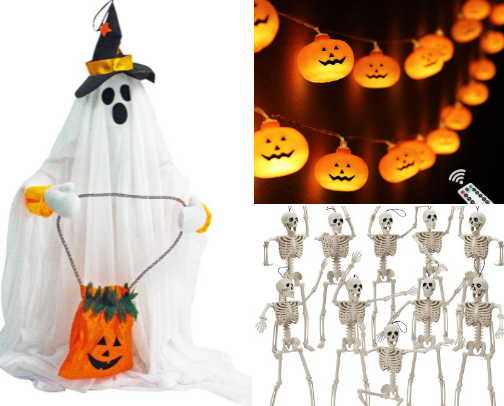 Cool Halloween Decor cover photo collage