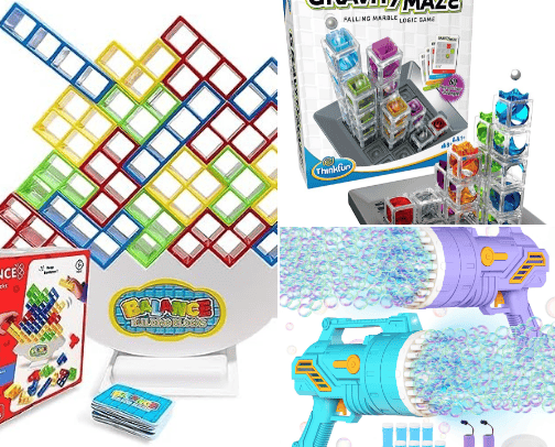 Toys under 30$ cover photo collage