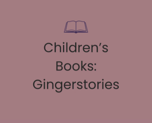 Children's Books: Gingerstories cover photo collage