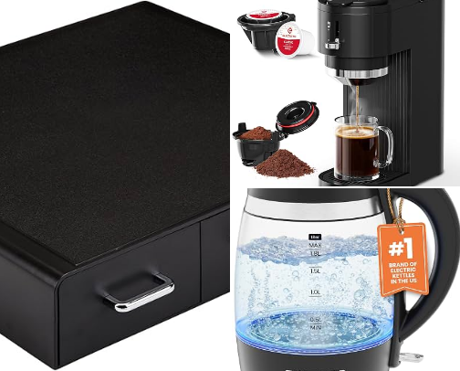 Beverage Bar Must-Haves to Give You Your Own Shop at Home cover photo collage