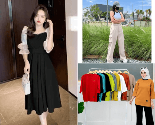 Korea dress Collection cover photo collage