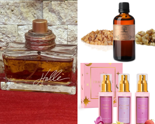 Parfum Warm, Sweet & Feminine Scent cover photo collage