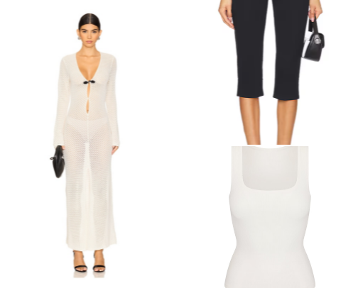 A chic summer cover photo collage
