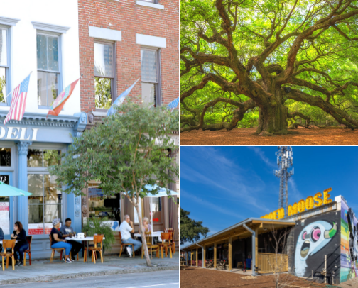 Charleston Favs cover photo collage