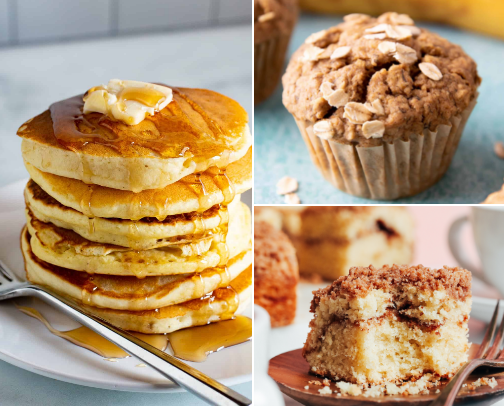 Gluten Free Breakfast Recipes cover photo collage