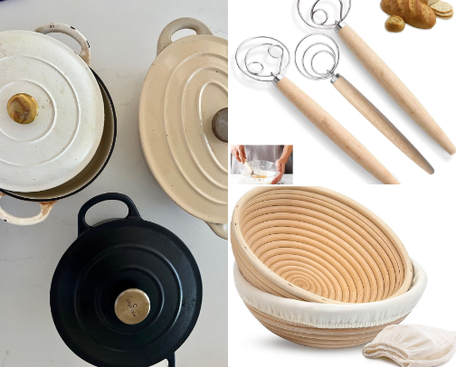 Sourdough essentials cover photo collage