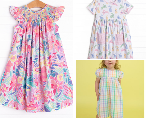 Little Girls Spring & Summer Outfit Finds cover photo collage