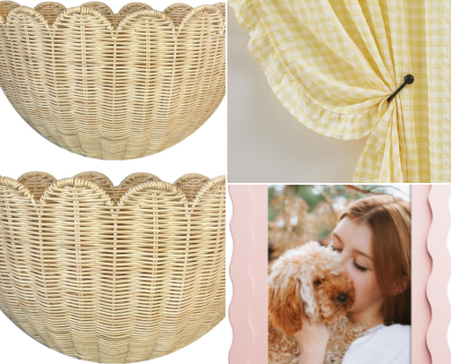 big girl room cover photo collage