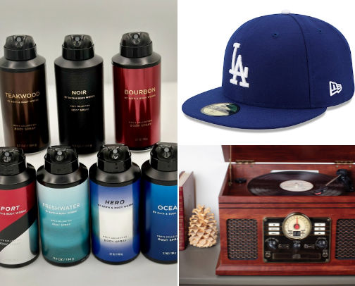 The perfect holiday gift guide for him cover photo collage