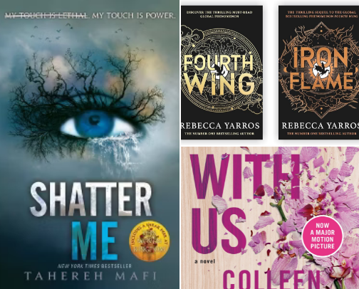 My favorite book recs cover photo collage