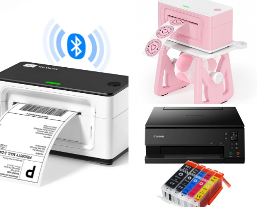 Tools to make glossy Stickers at home cover photo collage