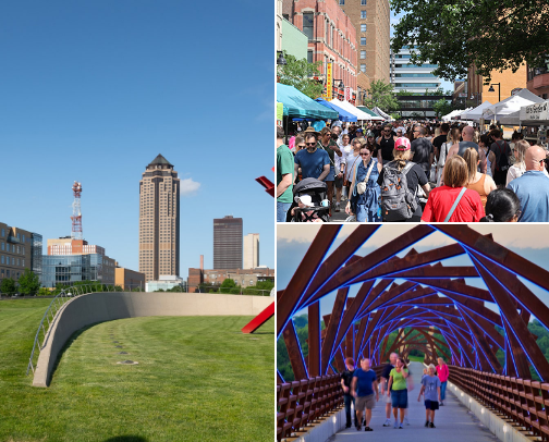 Central Iowa Things to Do cover photo collage