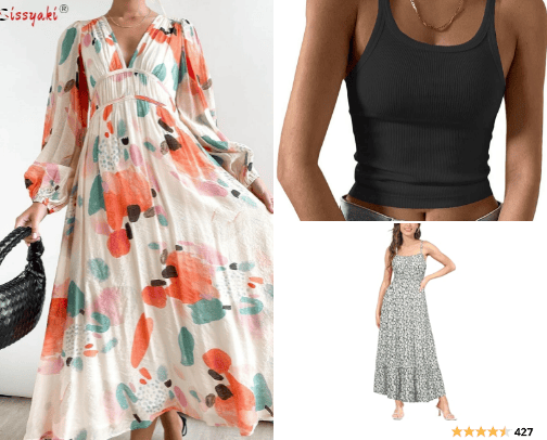 Apparel cover photo collage