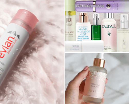 Makeover essentials for women cover photo collage