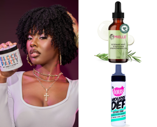 Hair Products for Women of Color cover photo collage