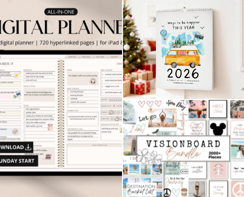 “Best New Year Essentials 2026 – Fresh Start Must-Haves” cover photo collage