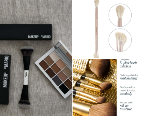 The best makeup - comes from the best brushes!💁🏼‍♀️ cover photo collage