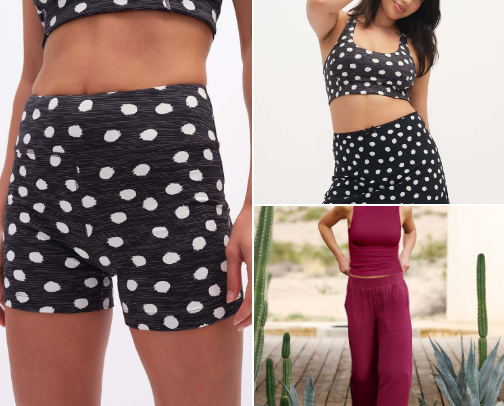 My workout picks (as someone who thinks most workout clothes are ugly) cover photo collage