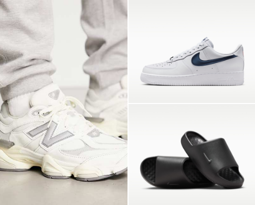 Sneakers that are nice 2026 and a splash of more cover photo collage