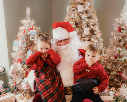 Santa's coming to town!! cover photo collage