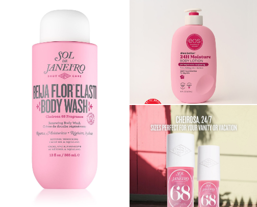 Girly shower routine 💓 cover photo collage