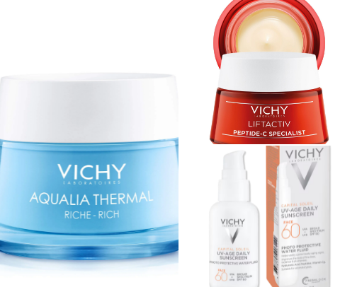Vichy creams are very needed for your daily skincare routine🎀 cover photo collage