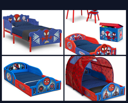 Spider-Man Playroom Ideas for Kids Rooms cover photo collage