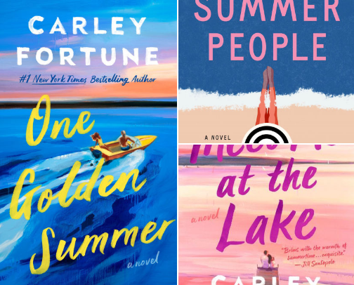 Books that feel like summer☀️ cover photo collage