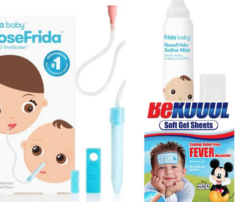 Baby/Toddler sick season essentials cover photo collage