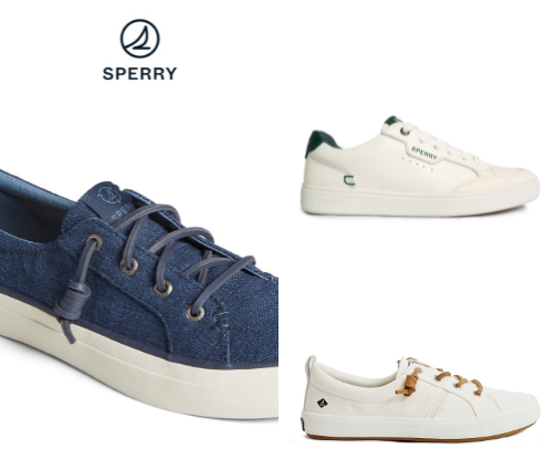 Step Into Sperry 👟 cover photo collage