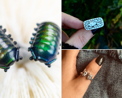 Weird Girl Jewelry Starter Pack 🦷🐌 cover photo collage