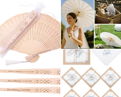 Wedding Favors cover photo collage