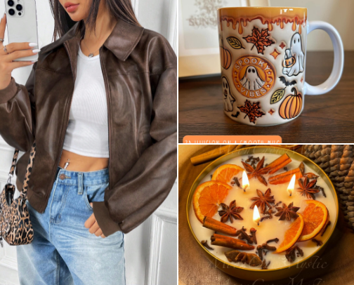 Fall Season Must Haves 🍂🎃🧋 cover photo collage